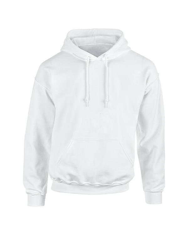 Plain White Hoodie - Buymo
